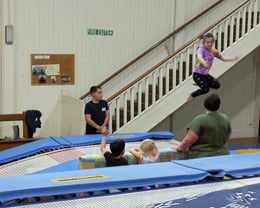 Loving having Trampoline on Tuesday nights at Pathfinders.